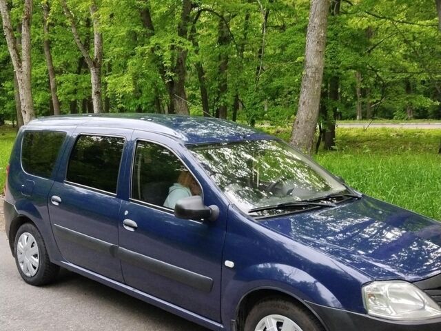 Синій Рено Логан МСВ, об'ємом двигуна 1.6 л та пробігом 204 тис. км за 5200 $, фото 1 на Automoto.ua