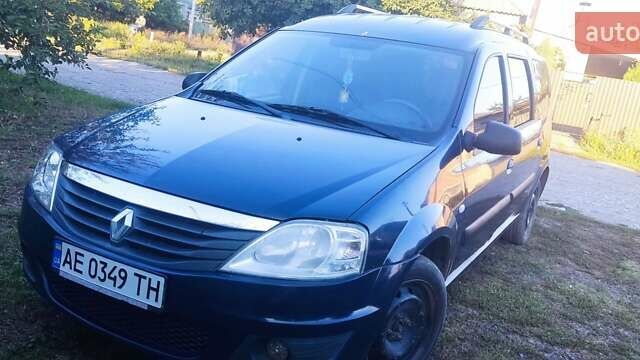 Синий Рено Логан МСВ, объемом двигателя 1.46 л и пробегом 262 тыс. км за 5500 $, фото 1 на Automoto.ua