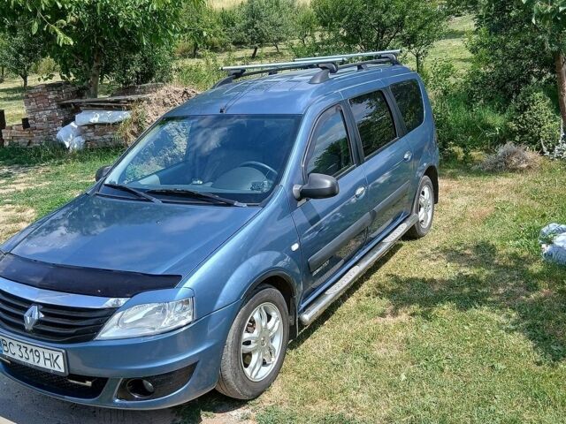 Синій Рено Логан МСВ, об'ємом двигуна 1.6 л та пробігом 320 тис. км за 5200 $, фото 1 на Automoto.ua
