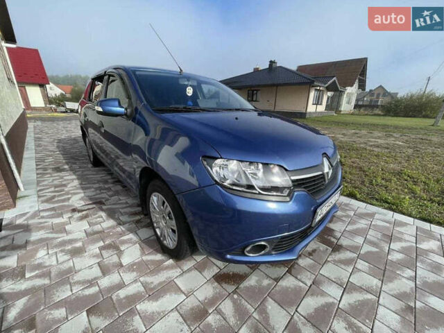 Синий Рено Логан МСВ, объемом двигателя 1.5 л и пробегом 230 тыс. км за 5800 $, фото 1 на Automoto.ua