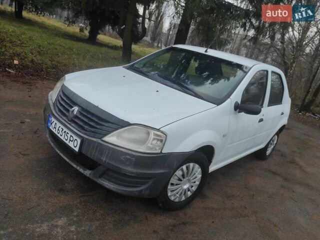 Білий Рено Логан, об'ємом двигуна 1.39 л та пробігом 241 тис. км за 2650 $, фото 1 на Automoto.ua