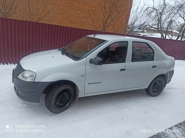 Білий Рено Логан, об'ємом двигуна 0 л та пробігом 197 тис. км за 3300 $, фото 1 на Automoto.ua