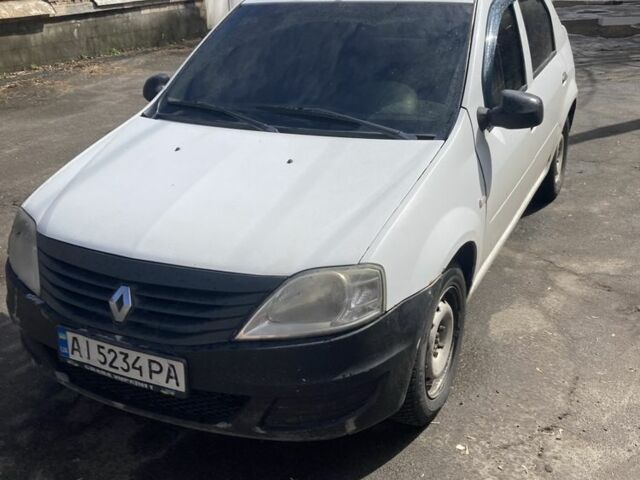 Белый Рено Логан, объемом двигателя 1.4 л и пробегом 390 тыс. км за 1499 $, фото 1 на Automoto.ua