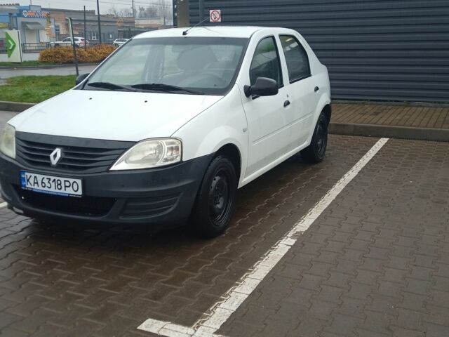 Белый Рено Логан, объемом двигателя 1.4 л и пробегом 254 тыс. км за 2750 $, фото 1 на Automoto.ua