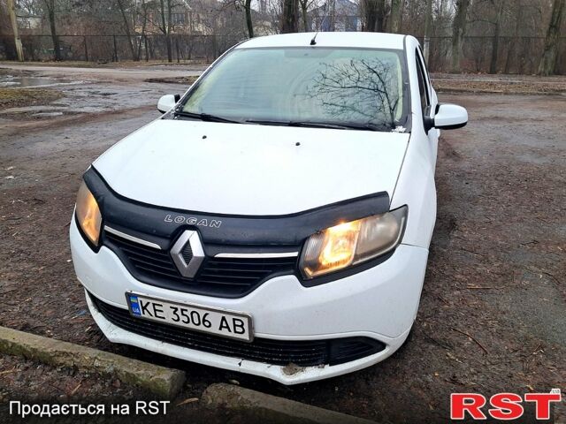 Белый Рено Логан, объемом двигателя 1.1 л и пробегом 264 тыс. км за 4000 $, фото 1 на Automoto.ua