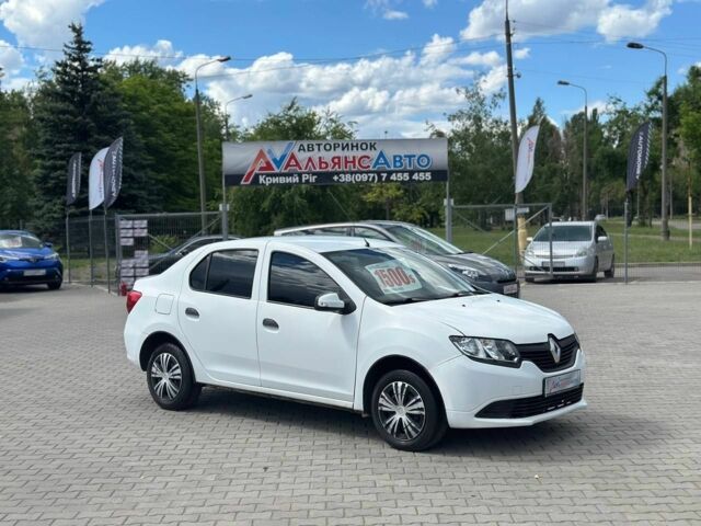 Белый Рено Логан, объемом двигателя 1.5 л и пробегом 220 тыс. км за 5000 $, фото 1 на Automoto.ua