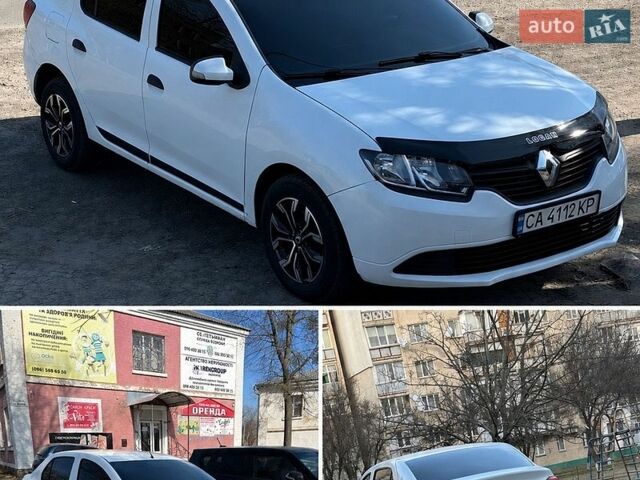 Белый Рено Логан, объемом двигателя 1.15 л и пробегом 265 тыс. км за 4500 $, фото 1 на Automoto.ua