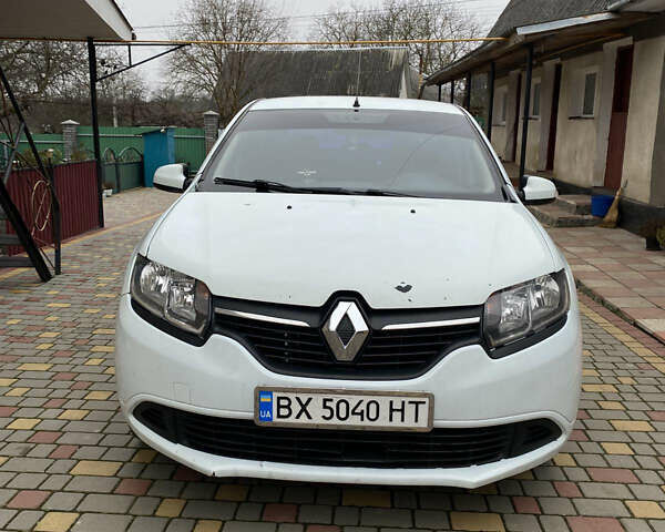 Белый Рено Логан, объемом двигателя 1.2 л и пробегом 206 тыс. км за 4300 $, фото 1 на Automoto.ua