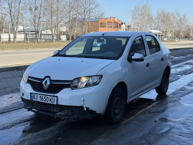 Белый Рено Логан, объемом двигателя 1.2 л и пробегом 200 тыс. км за 1650 $, фото 1 на Automoto.ua