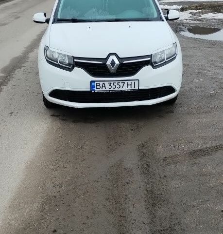 Белый Рено Логан, объемом двигателя 1.5 л и пробегом 190 тыс. км за 6500 $, фото 1 на Automoto.ua