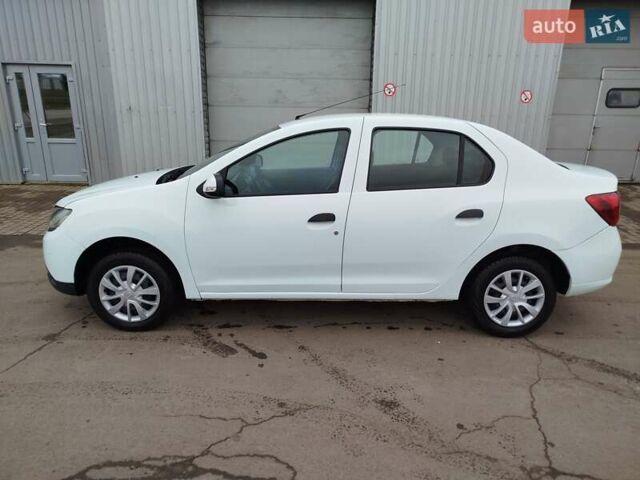 Белый Рено Логан, объемом двигателя 1.2 л и пробегом 247 тыс. км за 4100 $, фото 1 на Automoto.ua