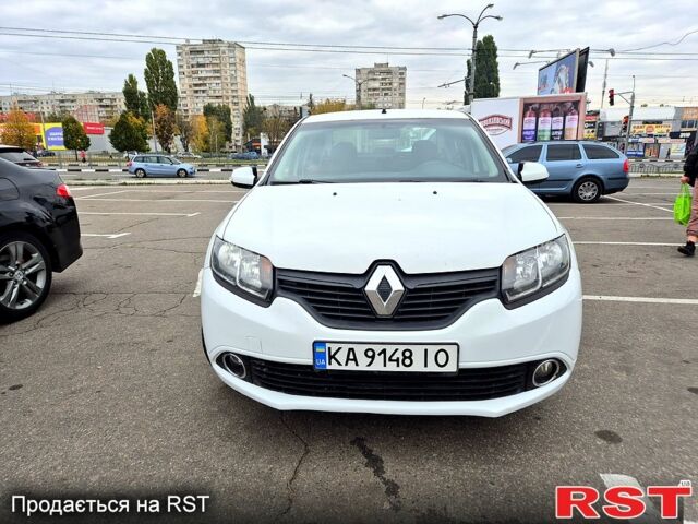 Белый Рено Логан, объемом двигателя 0.9 л и пробегом 107 тыс. км за 6500 $, фото 1 на Automoto.ua