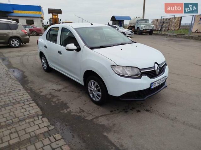 Белый Рено Логан, объемом двигателя 1.15 л и пробегом 247 тыс. км за 3999 $, фото 1 на Automoto.ua