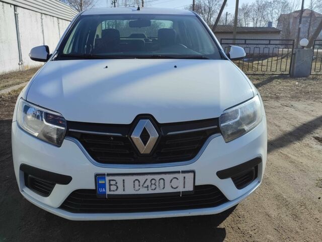 Белый Рено Логан, объемом двигателя 1.5 л и пробегом 227 тыс. км за 5192 $, фото 1 на Automoto.ua