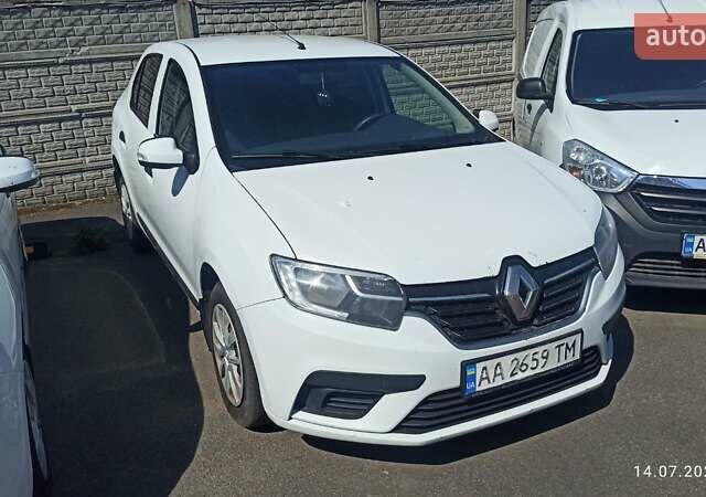 Белый Рено Логан, объемом двигателя 1.46 л и пробегом 272 тыс. км за 6500 $, фото 1 на Automoto.ua