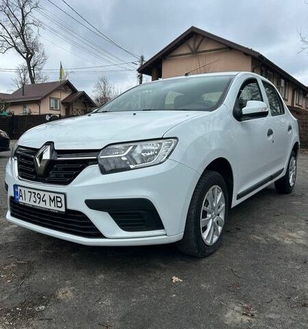 Белый Рено Логан, объемом двигателя 1.46 л и пробегом 161 тыс. км за 8200 $, фото 1 на Automoto.ua
