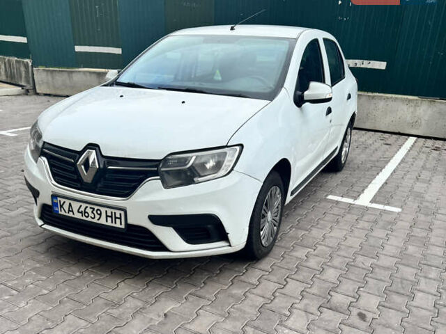 Белый Рено Логан, объемом двигателя 1 л и пробегом 288 тыс. км за 3750 $, фото 1 на Automoto.ua