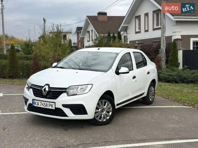 Білий Рено Логан, об'ємом двигуна 0.9 л та пробігом 27 тис. км за 9350 $, фото 1 на Automoto.ua