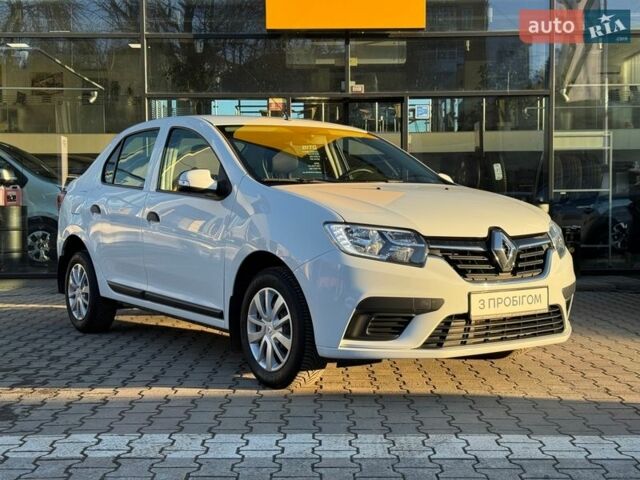 Белый Рено Логан, объемом двигателя 1 л и пробегом 87 тыс. км за 9500 $, фото 1 на Automoto.ua