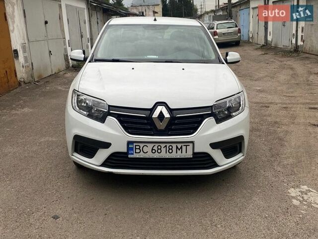 Белый Рено Логан, объемом двигателя 0.9 л и пробегом 16 тыс. км за 10273 $, фото 1 на Automoto.ua