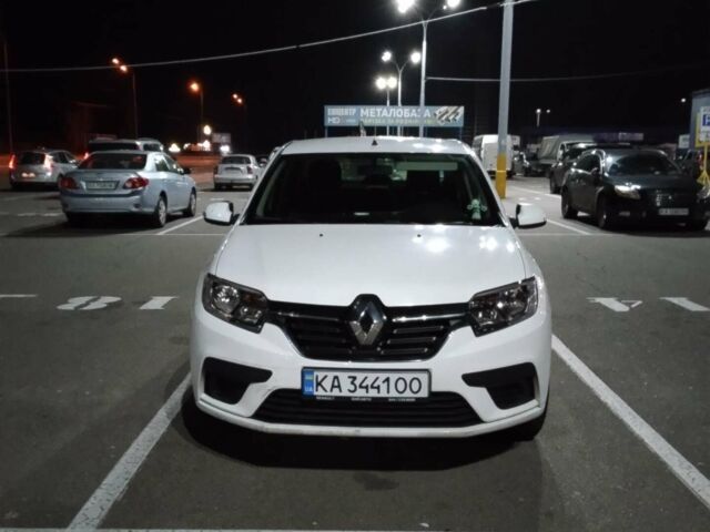 Білий Рено Логан, об'ємом двигуна 0.9 л та пробігом 87 тис. км за 9750 $, фото 1 на Automoto.ua
