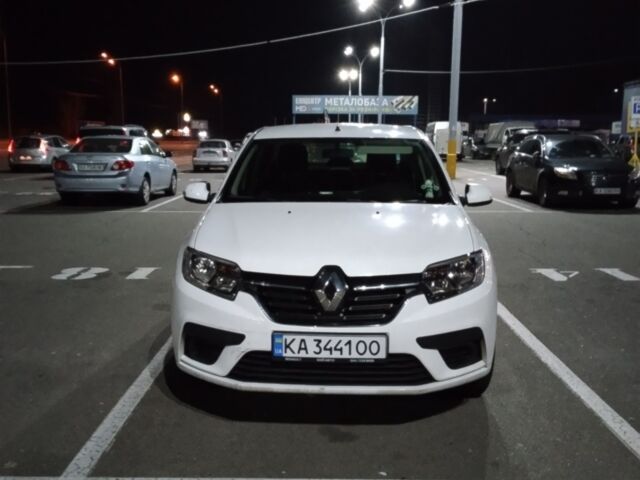 Білий Рено Логан, об'ємом двигуна 0.9 л та пробігом 87 тис. км за 9750 $, фото 1 на Automoto.ua
