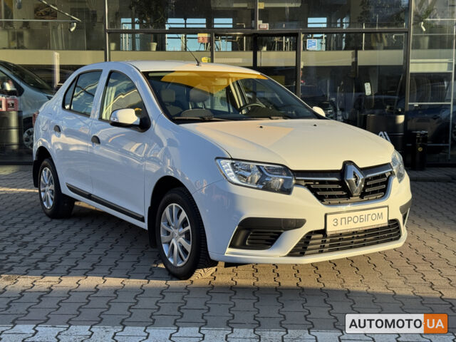 Белый Рено Логан, объемом двигателя 1 л и пробегом 87 тыс. км за 9538 $, фото 1 на Automoto.ua