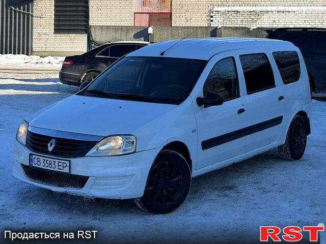 Білий Рено Логан, об'ємом двигуна 1.5 л та пробігом 0 тис. км за 3450 $, фото 1 на Automoto.ua