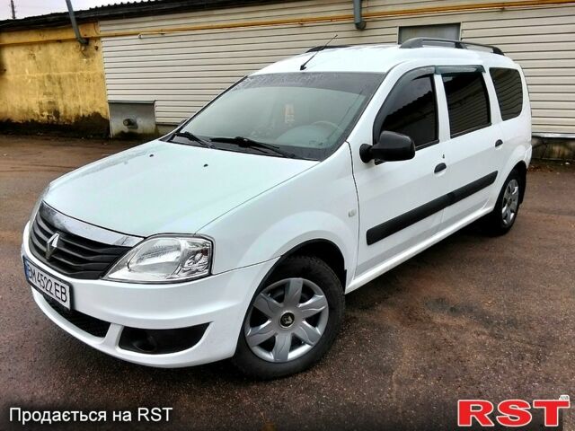 Білий Рено Логан, об'ємом двигуна 1.6 л та пробігом 187 тис. км за 6450 $, фото 1 на Automoto.ua