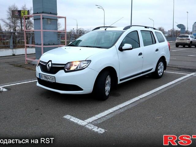 Белый Рено Логан, объемом двигателя 1.1 л и пробегом 205 тыс. км за 6500 $, фото 1 на Automoto.ua