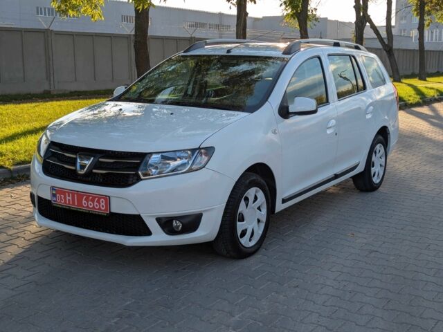 Белый Рено Логан, объемом двигателя 1.2 л и пробегом 171 тыс. км за 5999 $, фото 1 на Automoto.ua