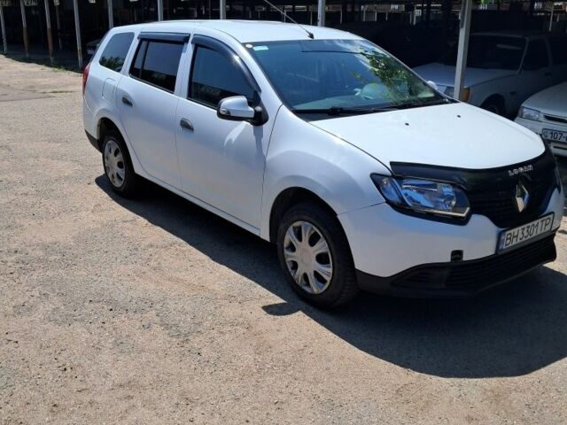 Белый Рено Логан, объемом двигателя 1.6 л и пробегом 350 тыс. км за 5700 $, фото 1 на Automoto.ua