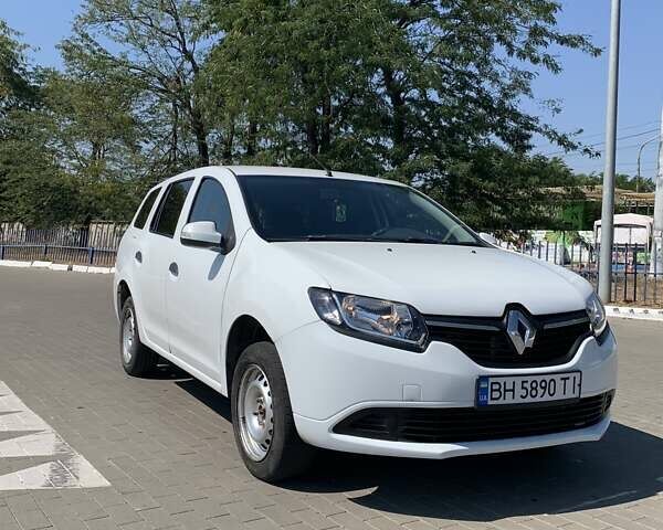 Белый Рено Логан, объемом двигателя 1.6 л и пробегом 255 тыс. км за 4800 $, фото 1 на Automoto.ua