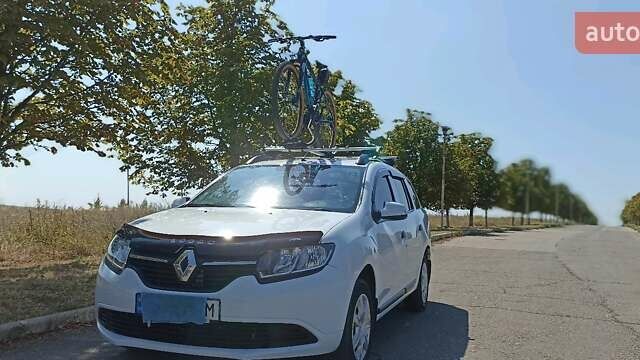 Білий Рено Логан, об'ємом двигуна 1.5 л та пробігом 67 тис. км за 9500 $, фото 1 на Automoto.ua