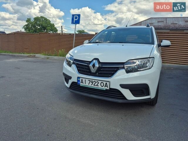 Белый Рено Логан, объемом двигателя 1.46 л и пробегом 152 тыс. км за 7500 $, фото 1 на Automoto.ua
