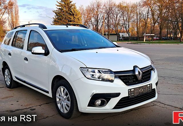 Белый Рено Логан, объемом двигателя 1.5 л и пробегом 87 тыс. км за 9800 $, фото 1 на Automoto.ua