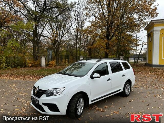 Белый Рено Логан, объемом двигателя 1.5 л и пробегом 73 тыс. км за 10300 $, фото 1 на Automoto.ua