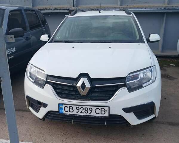 Белый Рено Логан, объемом двигателя 1.46 л и пробегом 380 тыс. км за 6000 $, фото 1 на Automoto.ua