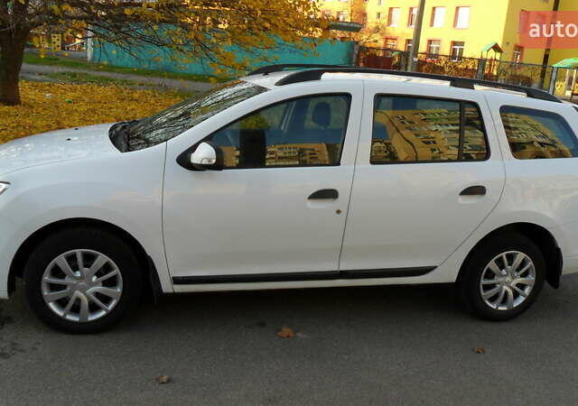 Белый Рено Логан, объемом двигателя 1.5 л и пробегом 128 тыс. км за 8400 $, фото 1 на Automoto.ua