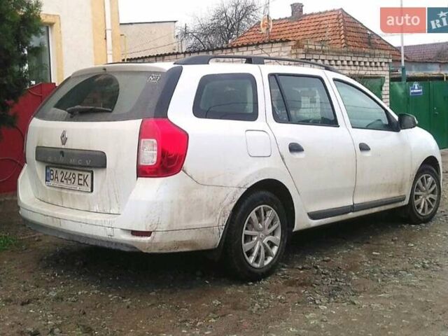 Белый Рено Логан, объемом двигателя 1.46 л и пробегом 69 тыс. км за 11500 $, фото 1 на Automoto.ua