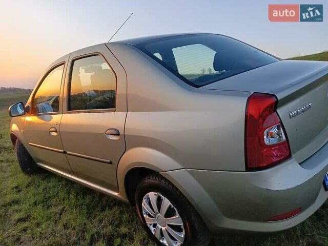 Бежевый Рено Логан, объемом двигателя 1.39 л и пробегом 175 тыс. км за 4999 $, фото 1 на Automoto.ua