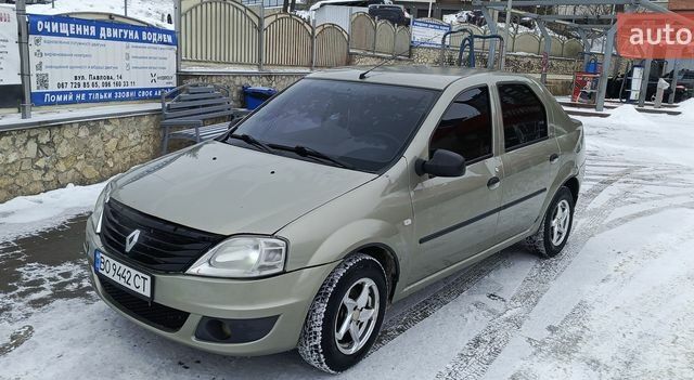 Бежевий Рено Логан, об'ємом двигуна 1.39 л та пробігом 297 тис. км за 3700 $, фото 1 на Automoto.ua