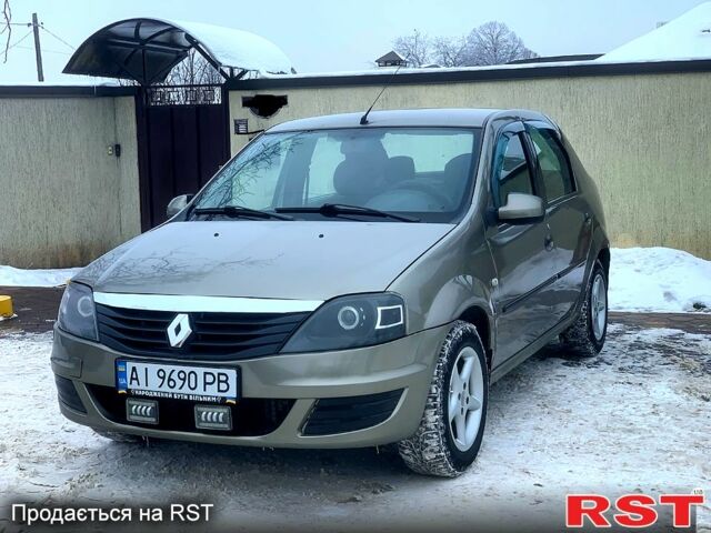 Бежевий Рено Логан, об'ємом двигуна 1.6 л та пробігом 18000 тис. км за 3950 $, фото 1 на Automoto.ua