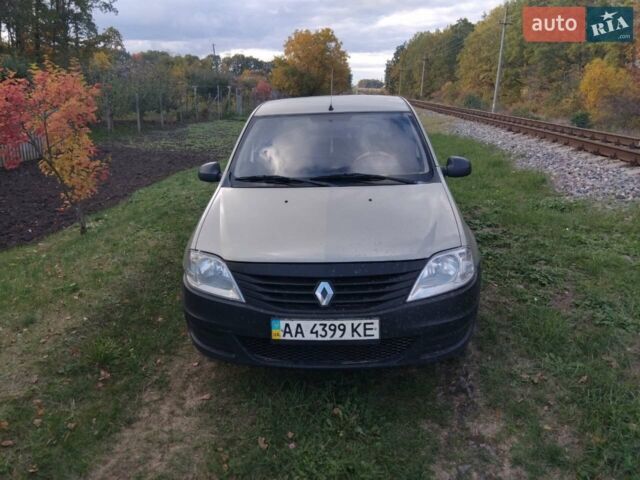 Бежевий Рено Логан, об'ємом двигуна 1.39 л та пробігом 267 тис. км за 4000 $, фото 1 на Automoto.ua