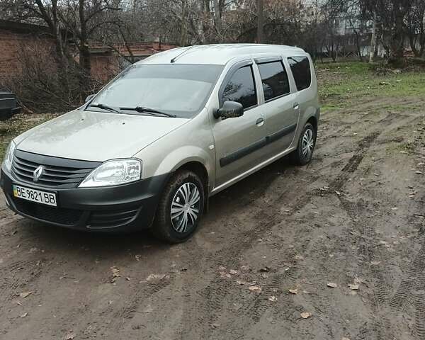 Бежевый Рено Логан, объемом двигателя 1.6 л и пробегом 69 тыс. км за 6000 $, фото 1 на Automoto.ua