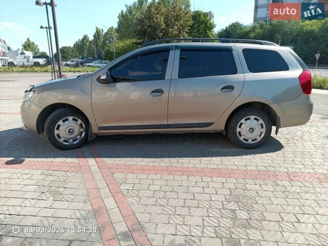 Бежевый Рено Логан, объемом двигателя 1.46 л и пробегом 61 тыс. км за 8999 $, фото 1 на Automoto.ua