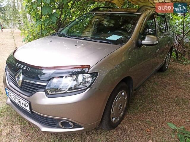 Бежевый Рено Логан, объемом двигателя 1.46 л и пробегом 52 тыс. км за 11900 $, фото 1 на Automoto.ua