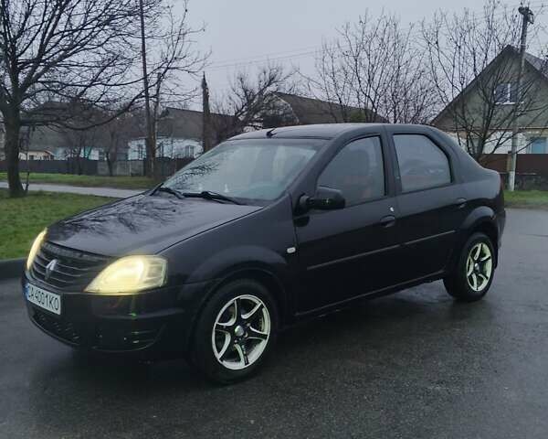 Чорний Рено Логан, об'ємом двигуна 1.39 л та пробігом 210 тис. км за 2900 $, фото 1 на Automoto.ua