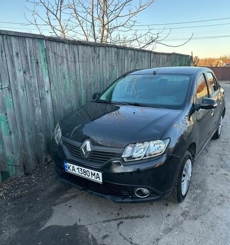 Черный Рено Логан, объемом двигателя 1.15 л и пробегом 264 тыс. км за 3900 $, фото 1 на Automoto.ua
