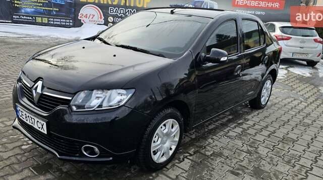 Чорний Рено Логан, об'ємом двигуна 1.6 л та пробігом 46 тис. км за 6100 $, фото 1 на Automoto.ua